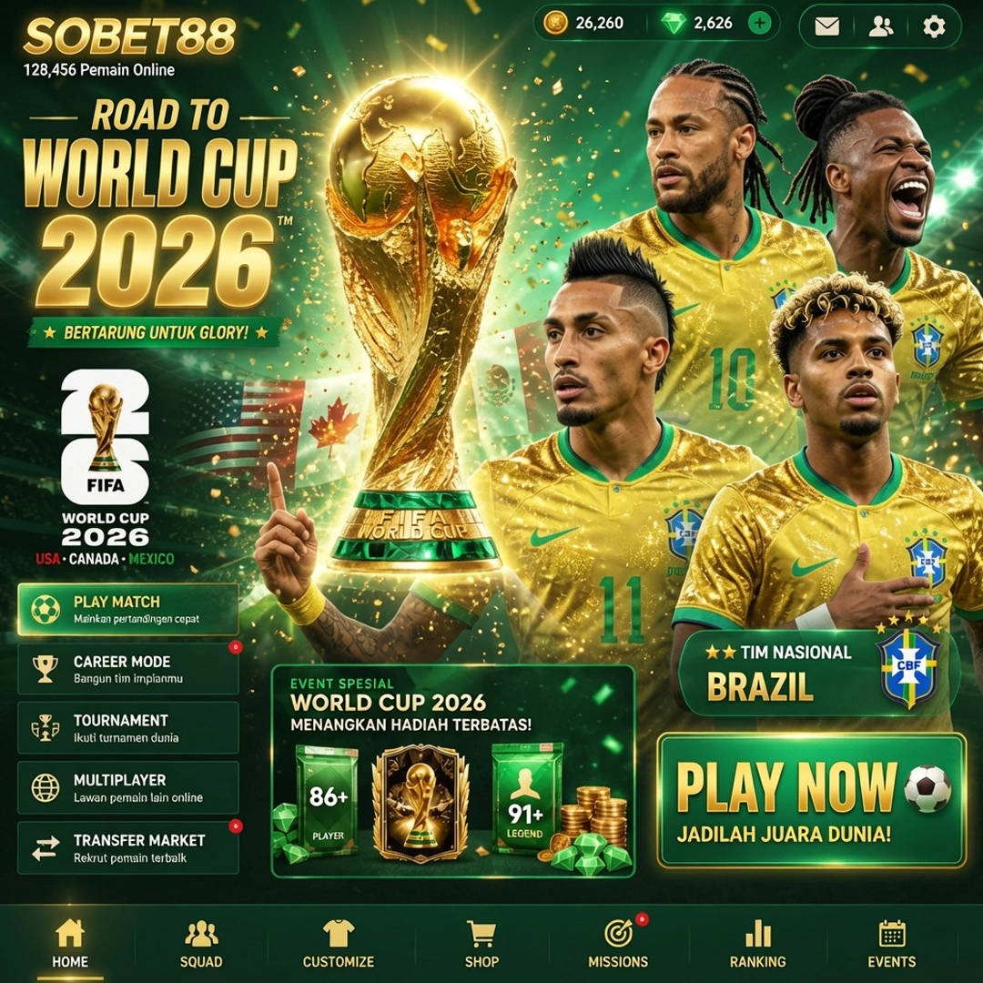 SOBET88 : Link Agensi SBOBET88 No.1 Top In Fifa World Cup International